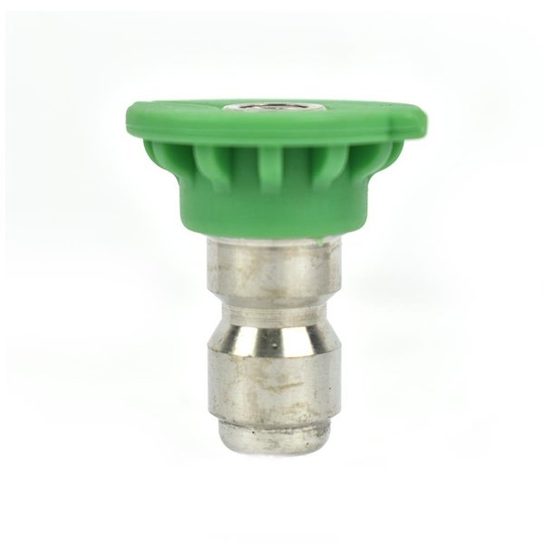 Interstate Pneumatics Pressure Washer 1/4 Inch Quick Connect High Pressure Spray Nozzle Tip - Green PW7101-DG